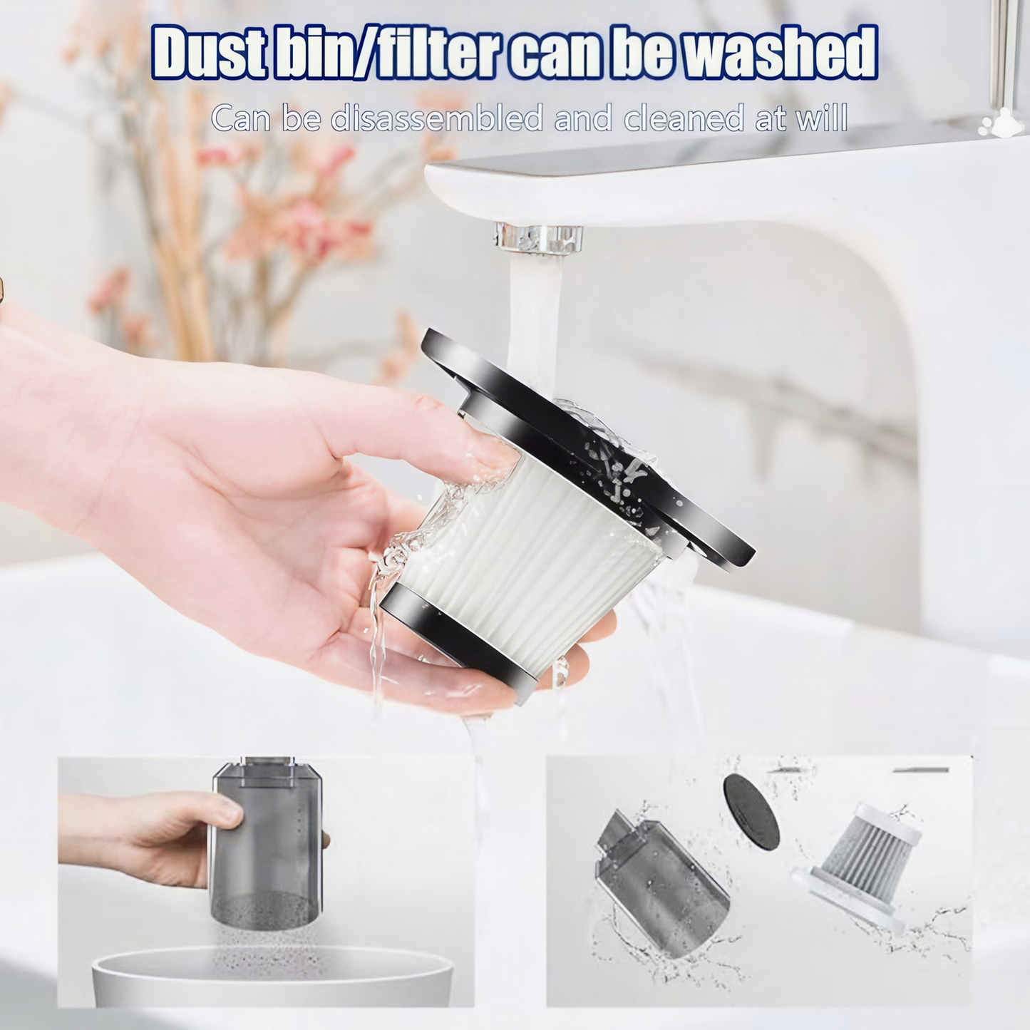 2 in 1 Vacuum Cleaner Dust Collection