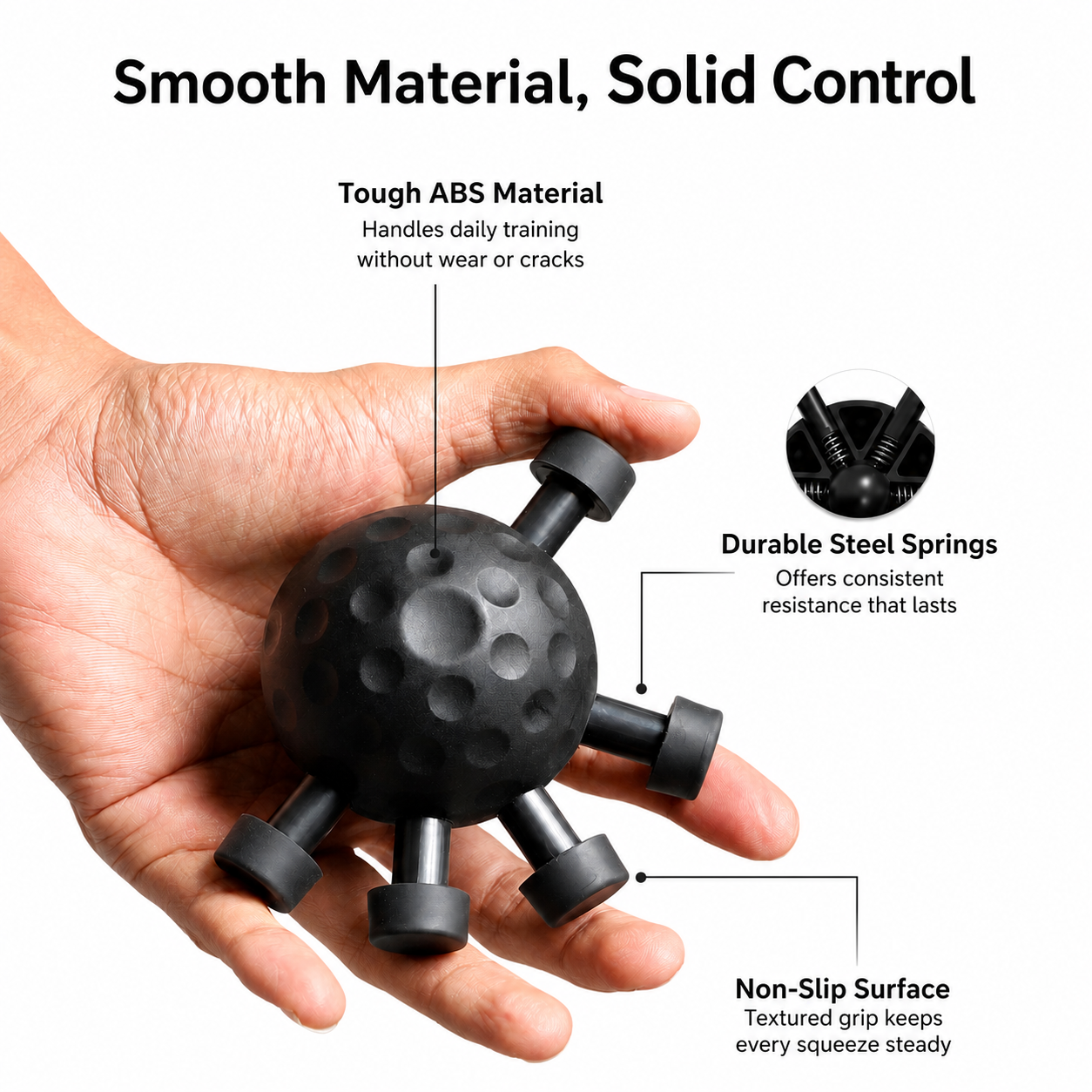 Hand Grip Strengthener Ball for Forearm Vascularity