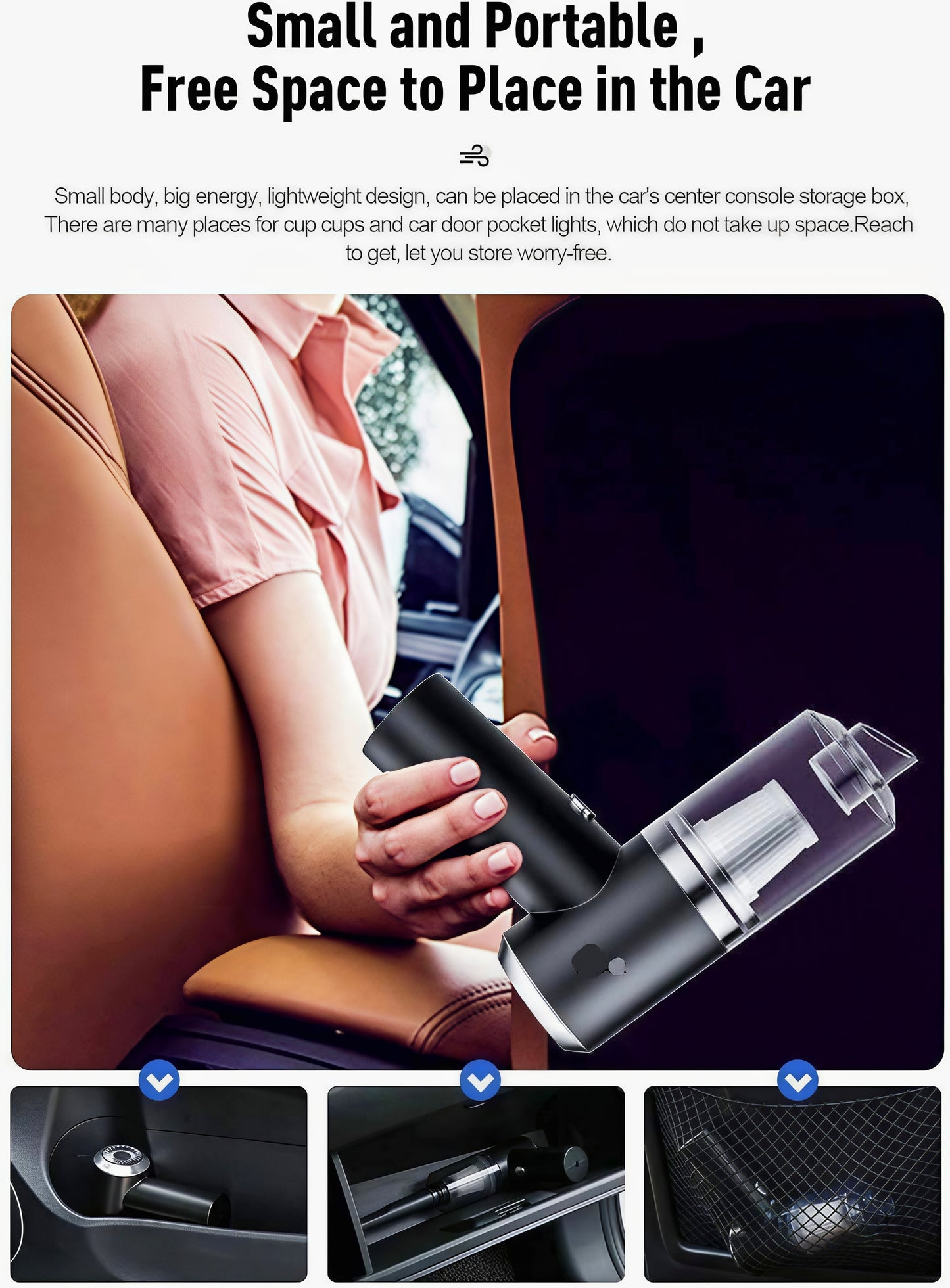 2 in 1 Vacuum Cleaner Dust Collection