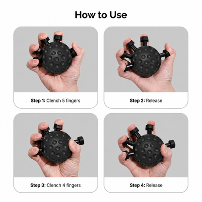 Hand Grip Strengthener Ball for Forearm Vascularity